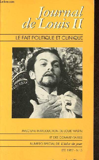 L'clat du jour n5 t 1987 - Journal de Louis II.