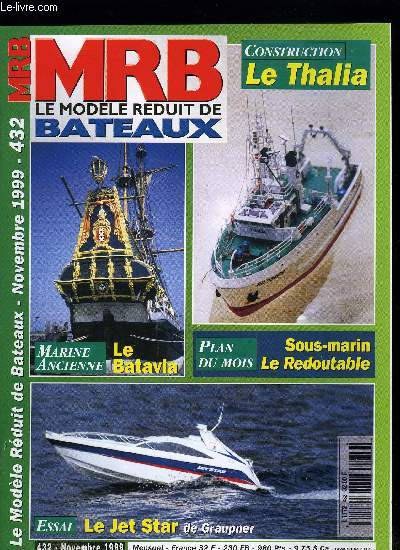 MRB LE MODELE REDUIT DE BATEAU N 432 Jet Star De Graupner Sous