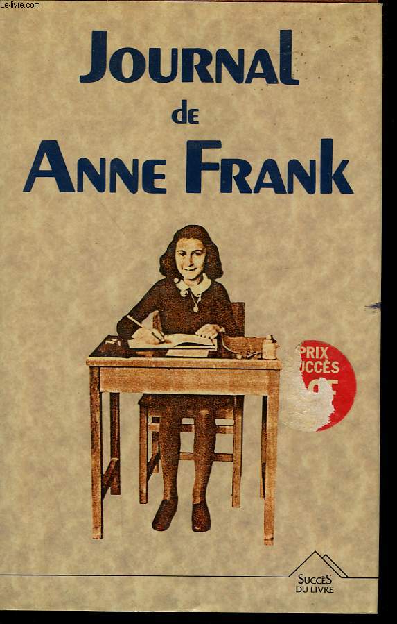 Le journal d'anne frank promo livre