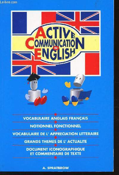 active communication in english    vocabulaire anglais francais