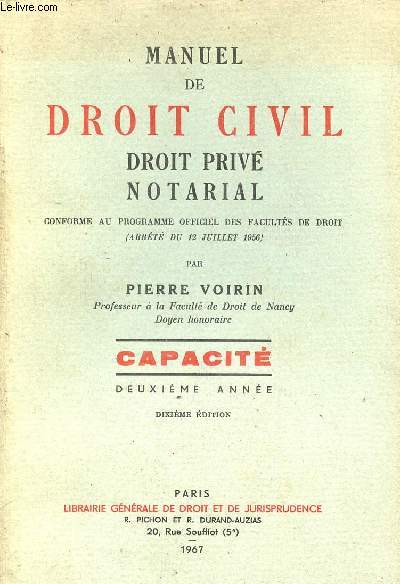 Librairie Generale De Droit Et De Jurisprudence Tous Les Articles D