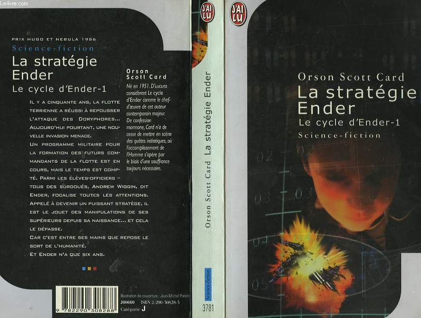 LA TRILOGIE D ENDER LA STRATEGIE ENDER ENDER S GAME De SCOTT CARD